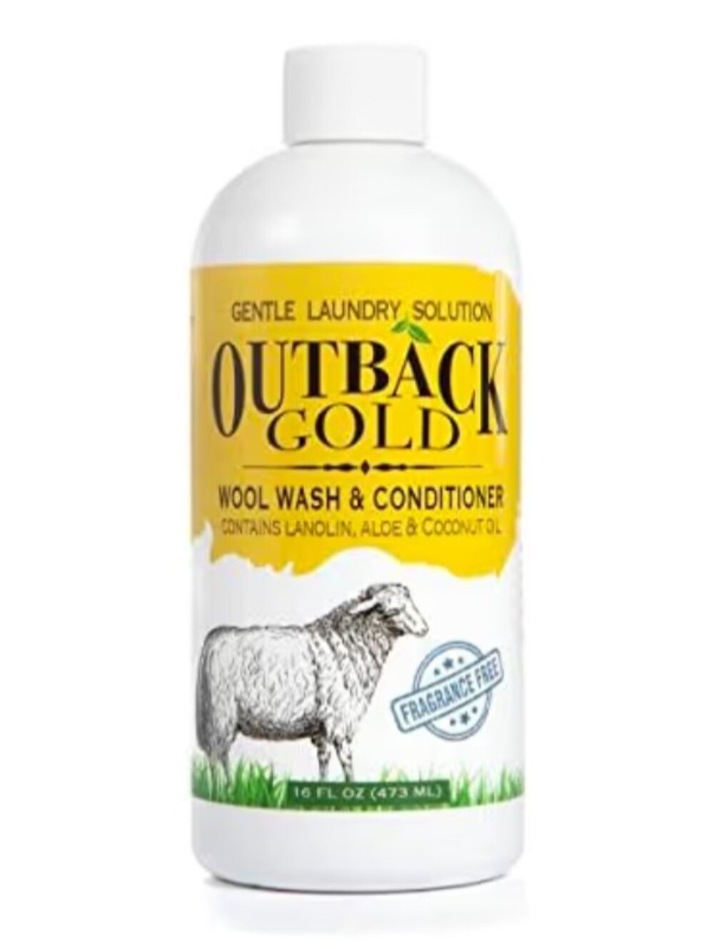 Wool Wash & Conditioner - Unscented - 16 Oz